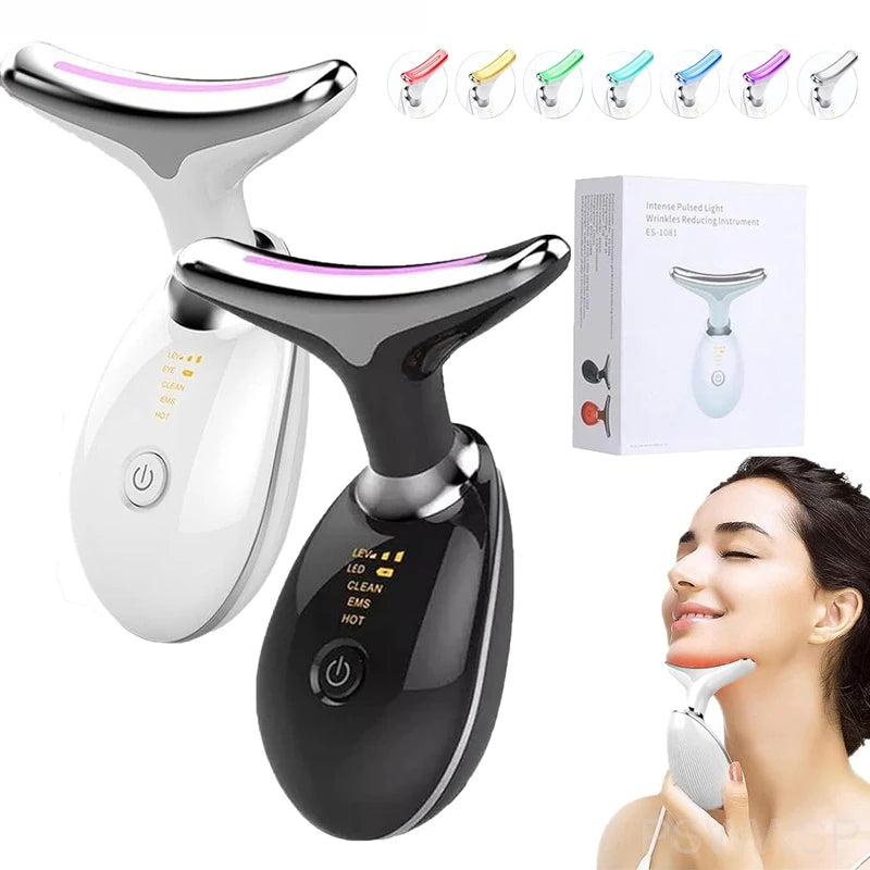 Facial Massager Neck Facial Beauty Device Lifting Tighten Skin Care Tool - glow vine